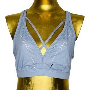 NWOT Victoria Secret Sport Laser Cut Cross Strap Sports Bra